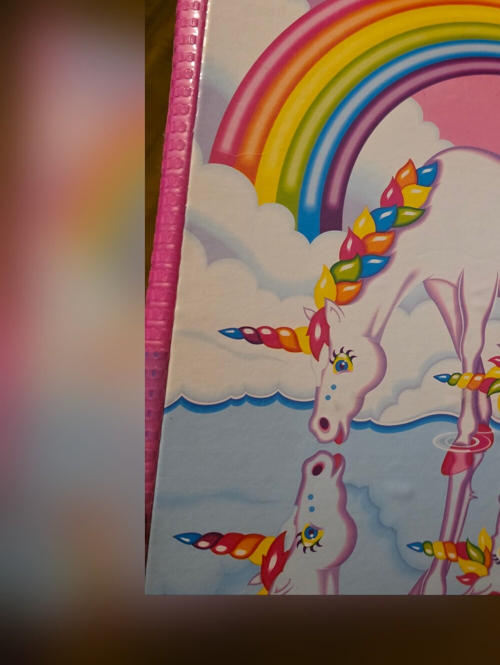90s Lisa Frank Markie the Unicorn Trapper Keeper - Picture 7 of 13